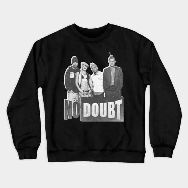 No-Doubt-Tribute Crewneck Sweatshirt by Ville Otila Abstract